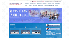 Desktop Screenshot of magnapenta.com